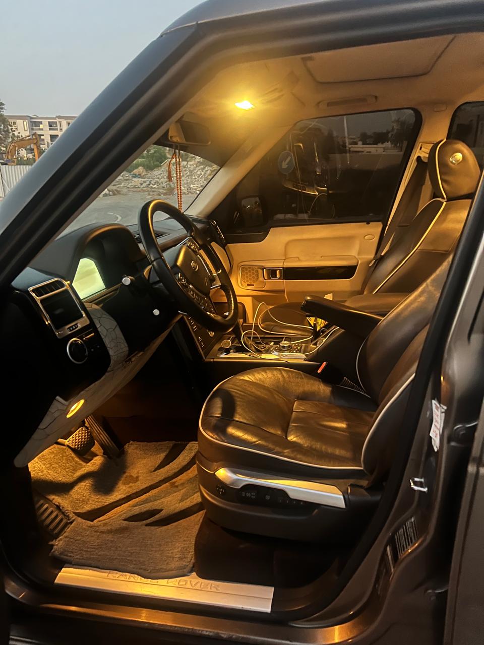 marrón Land Rover Range Rover Vogue HSE 2010